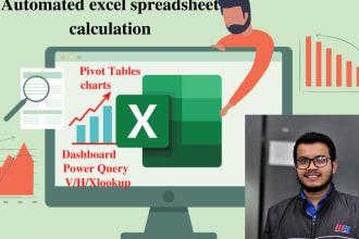 calculate excel spreadsheet using custom formulas and functions
