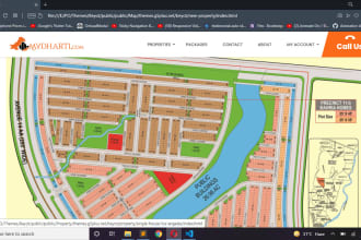 do your pictures clickable functional of precincts, maps, characters for webpage