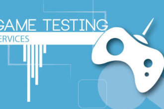 test your game or app or website and send you a review