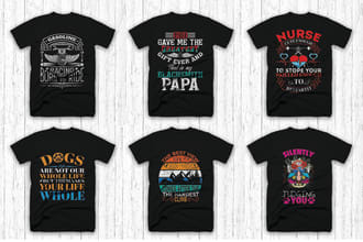 do design amazing t shirt and merchandise graphics