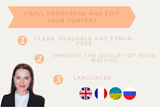 proofread and edit your content