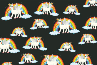 design modern and traditional textile pattern