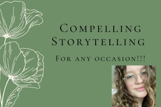 tell your story and write your storytelling content