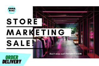 build shopify store with marketing