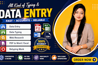 do a fast typing job, retype scanned pages, PDF to word