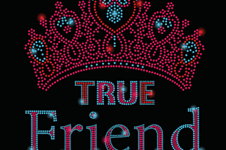 do rhinestone and glitter design for you