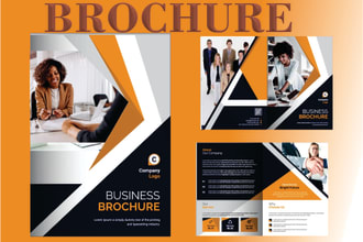 design digital, bi fold, tri fold and company brochure