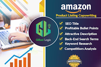 do amazon listing copywriting with persuasive product description