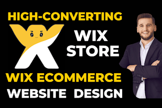 create a high converting wix ecommerce website  or wix online store