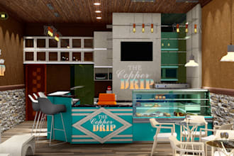 create interior rendering and layout of your home, office, workspace