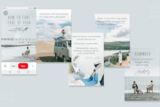 design carousel for pinterest, instagram, and facebook