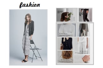 design a unique lookbook, sell sheet, line sheet, catalog, booklet