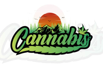 do medical cannabis marijuana weed hemp cbd logo
