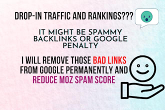 disavow toxic bad backlinks from your website with a bonus