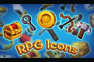 create custom 2d game icons