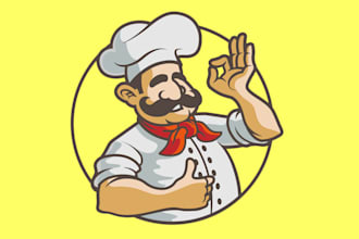 design bakery logo with any copy right concepts