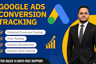 setup or fix bing or google ads conversion tracking, enhanced conversion via GTM