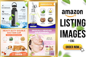 design amazon product photo listing images infographics ebc a plus content