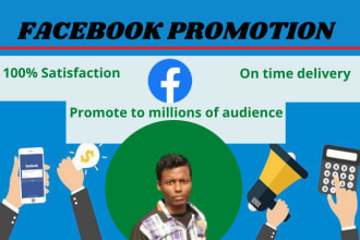 do facebook promotion to the targeted audience