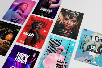 design events flyers or posters