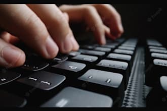 deliver ms word typing as i am an expert