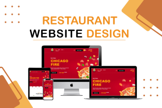 design restaurant website with online ordering system