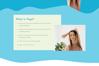 create your sales page with svg curves