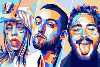 draw amazing wpap pop art portrait poster