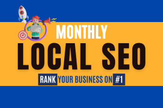 do monthly local SEO and gmb optimization for higher ranking
