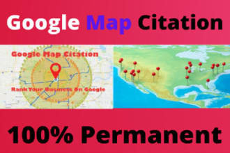 create 500 google map citation for ranking gmb local SEO business listing