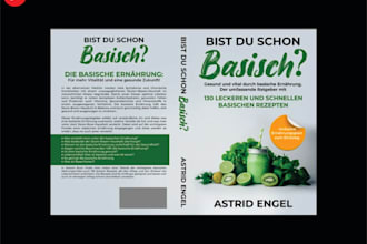do professional book cover design or kindle cover design