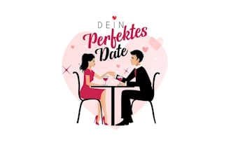 design a awesome unique dating logo with unlimited revisions