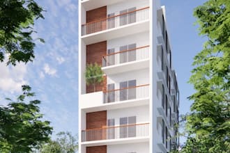 design your 3d model and render your interior and exterior