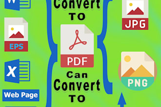 convert pdf to exel or word or any version