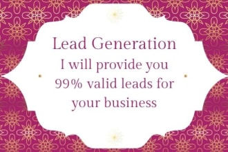 do linkedin lead generation, business valid email list