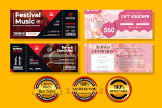design loyalty gift card voucher coupon credit or VIP card