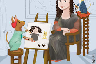 Big Deals!  draw cute childrens book illustrations