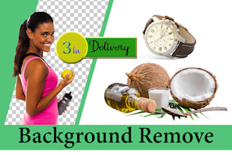 professionally remove background from image, cut out photos