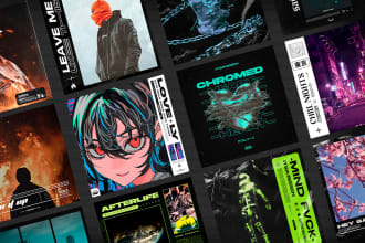 design professional eye catching cover art for your music