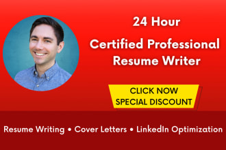 deliver a 24 hour professional resume writing service