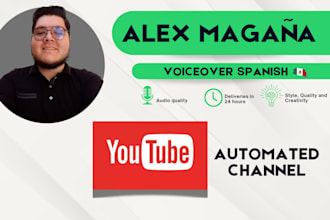 narrate your script for automated youtube channels in a professional way
