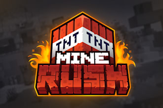create you a custom minecraft hytale logo
