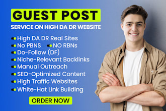 do guest posts on high da dr websites for best guest posting backlink strategy