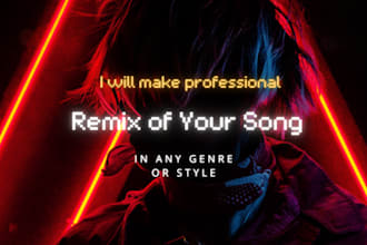 make professional remix of your song
