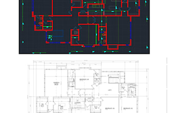 convert pdf, image or sketch to dwg