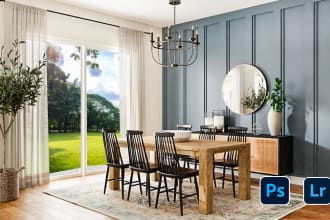 edit real estate interior, exterior photos in 24 hour