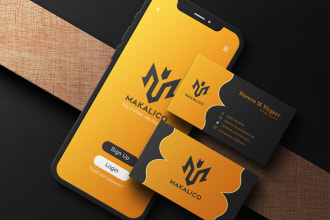 design clickable digital business card or physical card