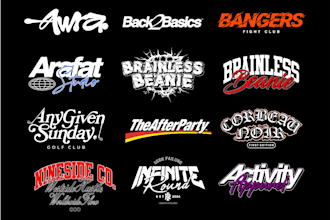 design urban streetwear or clothing brand logo