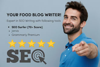 write food blog post for you