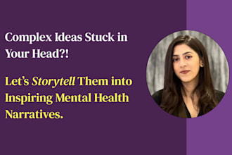 be your writer or ghostwriter for books and ebooks on mental health